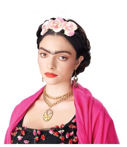 California Costumes Frida Braid With Clip-In Flowers