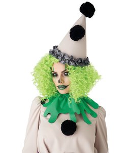 California Costumes Corkscrew Clown Curls Wig-Green