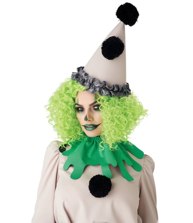 California Costumes Corkscrew Clown Curls Wig-Green