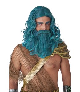 California Costumes Ocean King Wig & Beard Set