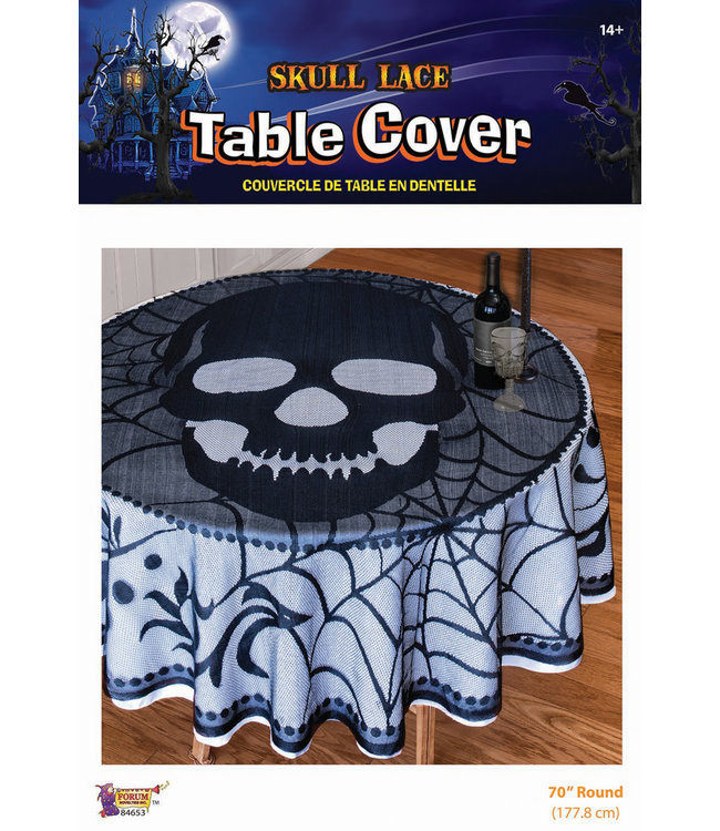 Rubies Costumes Decor-Lace Tablecover - Skull