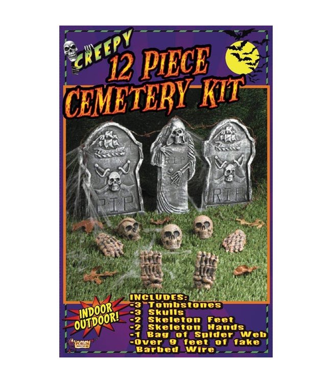 Rubies Costumes Cemetery Kit – 12 Pieces