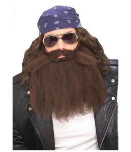 Rubies Costumes 14 Inch Beard/Moustache-Brown