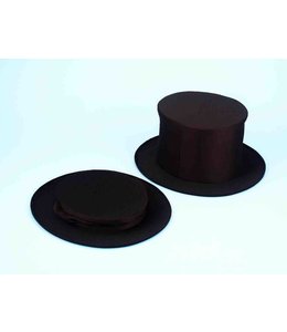 Rubies Costumes Adult Collapsible Top Hat-Black