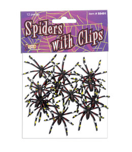 Rubies Costumes Bag Of Painted Spider Clips