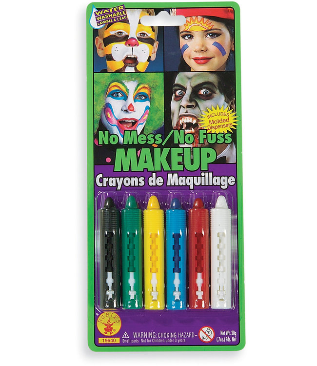 Rubies Costumes Make Up Crayons-No Mess/ No Fuss