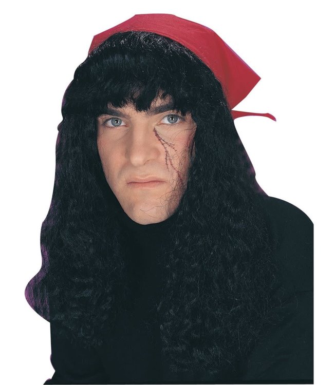 Rubies Costumes Pirate Bandana W/ Hair