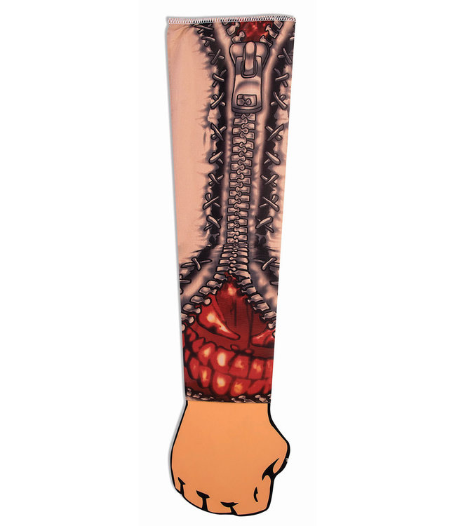 Rubies Costumes Tattoo Sleeve - Zipper