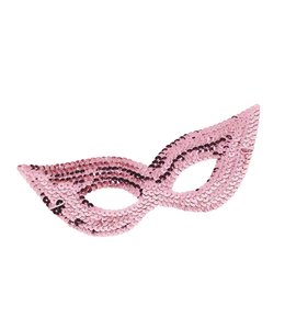 Rubies Costumes Mask-Sequin Eye Mask Pink