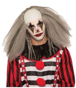 Rubies Costumes Evil Clown Wig - Gray