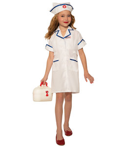 Rubies Costumes Nurse Blue Rim Girls Costume