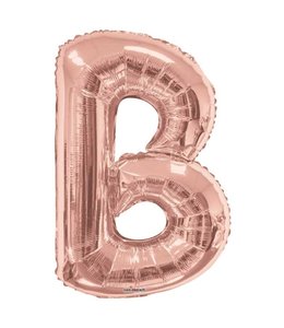 Conver USA 34 Inch Balloon Letter B Rose Gold