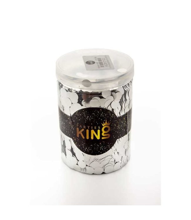 Foil confetti Silver jar 250g