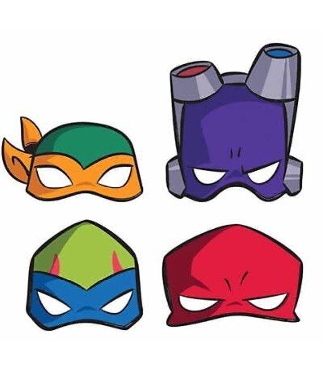 Amscan Inc. Rise of the TMNT™ Paper Masks
