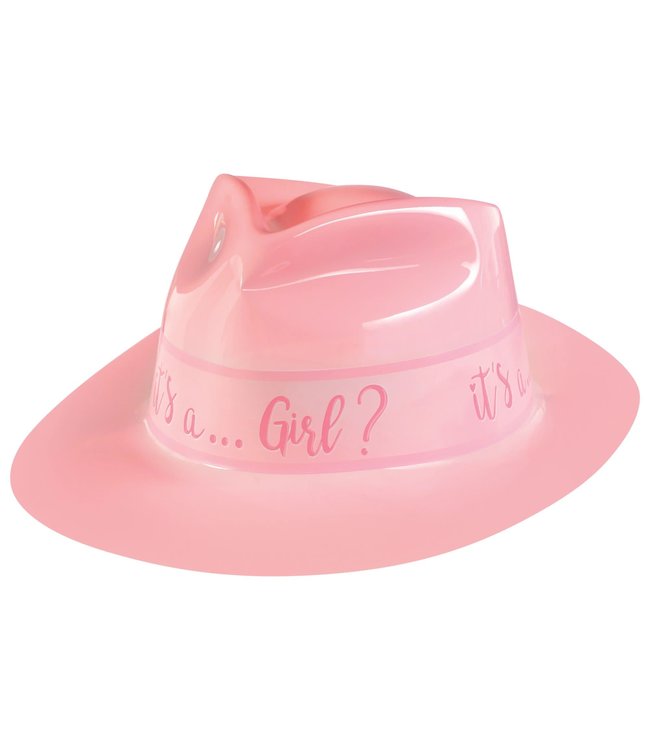 Amscan Inc. Gender Reveal Vac Hat - Girl