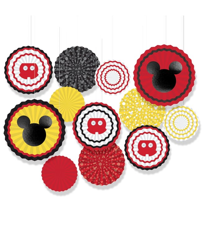 Amscan Inc. Mickey Mouse Forever Paper Fan Decorating Kit