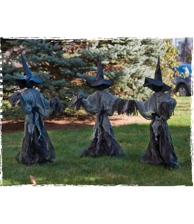 Rubies Costumes Lawn Witches Trio (Set Of 3)