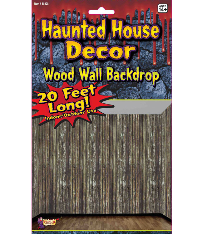 Rubies Costumes Haunted House Rotted Wood Wall