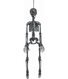 Rubies Costumes Hanging Silver Posable Skeleton-36 Inches