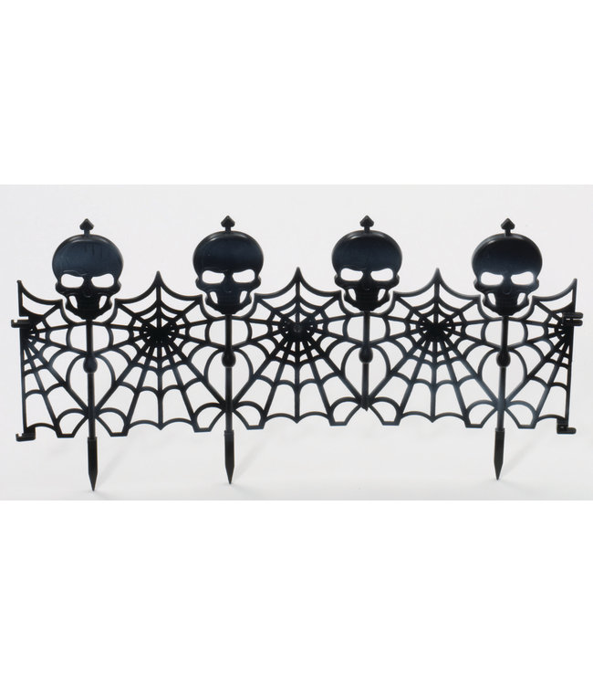 Rubies Costumes Halloween Fence-Skull & Web