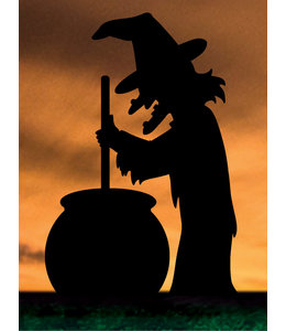 Rubies Costumes Witch Silhouette Lawn Dec.