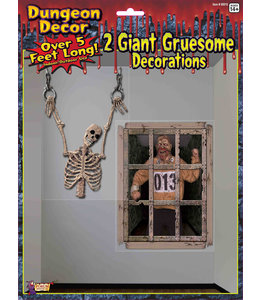 Rubies Costumes Dungeon Gruesome Giant Wall Decor