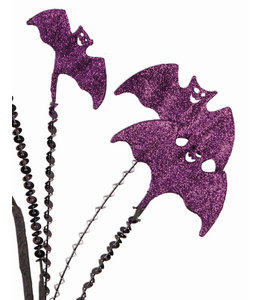 Rubies Costumes Floral Picks--Purple Bats