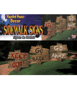 Rubies Costumes Haunted House Sidewalk Sign Set