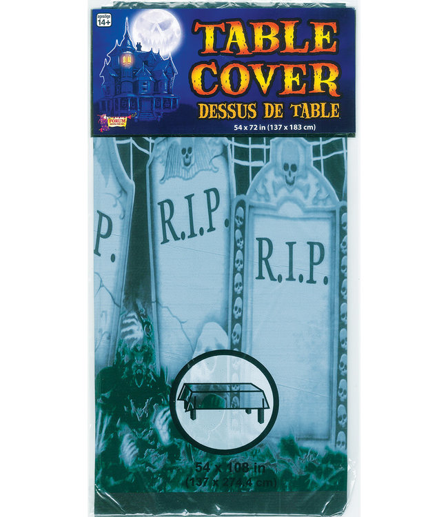 Rubies Costumes Graveyard Table Cover-54X72 Inches