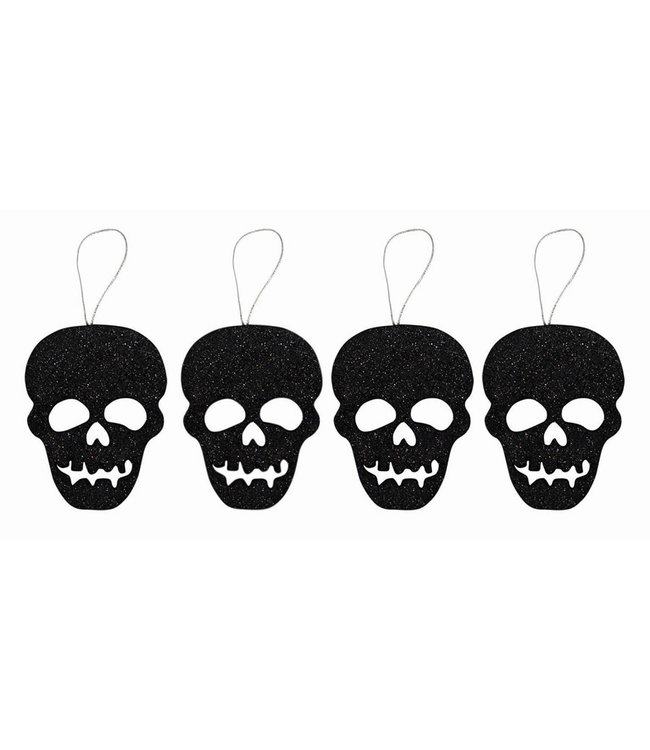 Rubies Costumes Glitter Skull Ornaments