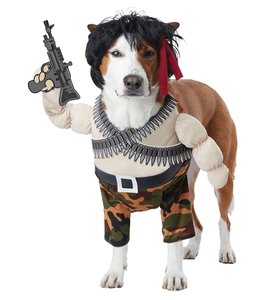 California Costumes Action Hero Dog Costume