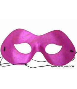 KBW Global Solid Color Domino Mask-Hot Pink