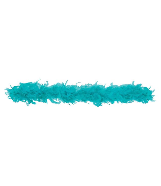 Amscan Inc. Feather Boa 72 Inches-Turquoise
