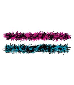 Amscan Inc. Neon Mini Feather Boas - Multicolor