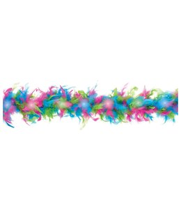Amscan Inc. Feather Boa 72 Inches-Light-Up