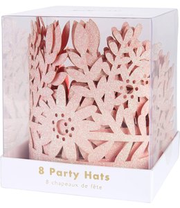 Meri Meri Pink Glitter Party Crowns