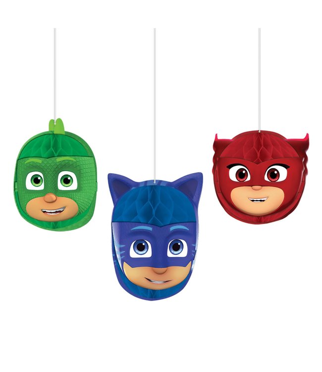 Amscan Inc. PJ Masks Honeycomb Decorations