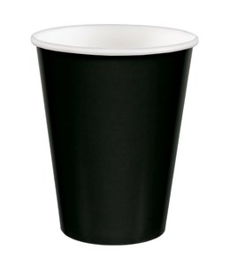 Amscan Inc. Jet Black Paper Cups, 9oz. 20/pk