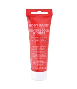 Amscan Inc. Body Paint 3.4 oz.- Red