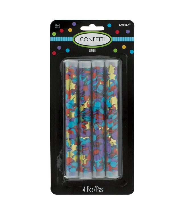 Amscan Inc. Confetti Tube - Multi