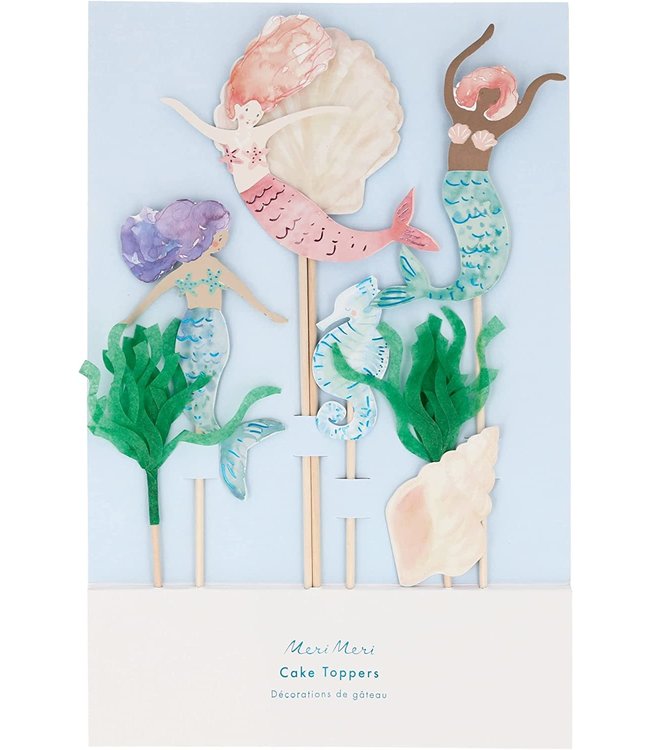 Meri Meri Mermaid Cake Toppers