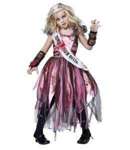 California Costumes Zombie Prom Queen Costume