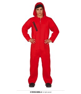 Fiestas Guirca Red Hooded Convict Overall