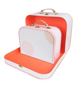 Meri Meri Pink Dot Suitcases