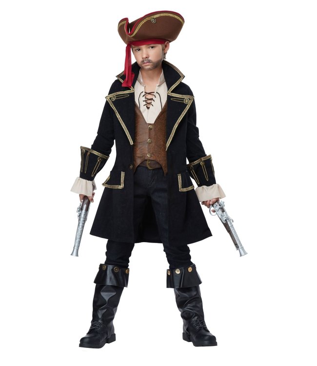 California Costumes Deluxe Boys Pirate Captain Costume