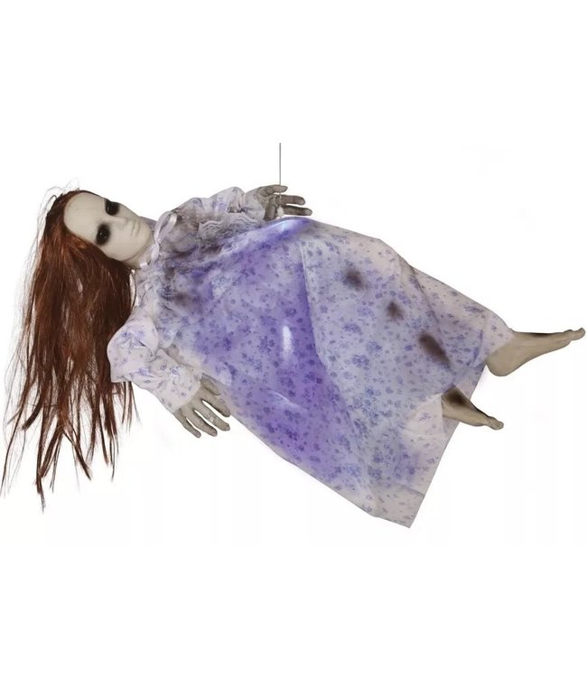 Fiestas Guirca Hanging Possessed  Girl With Light, Sound.& Motion 60 Cm