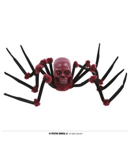 Fiestas Guirca Red Skeleton Spider 90 Cm