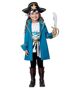 California Costumes Petite Pirate Blue Costume