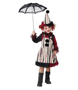 California Costumes Clever Lil' Clown Girl Costume