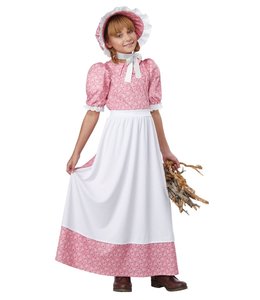 California Costumes Early American Girl Costume